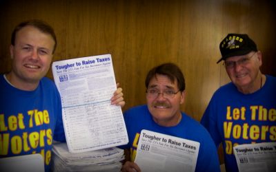 We filed our 2/3-for-taxes constitutional amendment initiative yesterday