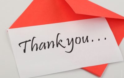 Our only regret this year: we didn’t say ‘thank you’ enough