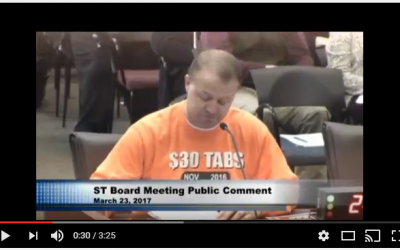 WATCH VIDEO:  Eyman tears into Sound Transit’s board over inflated car tab taxes