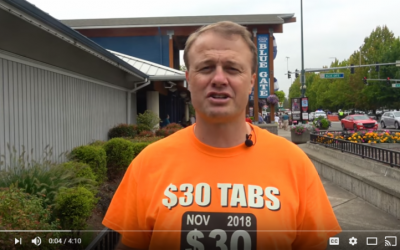 Eyman’s promotional video for $30 Tabs Initiative — forward it to all u know