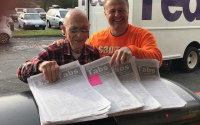 John Barry and his team earn $30 Tabs t-shirts for each getting 1000+ signatures