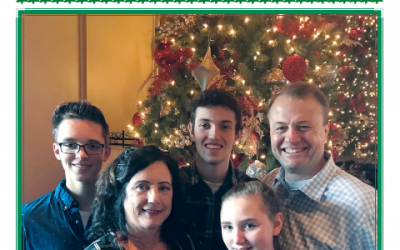 It’s Tim’s 52nd birthday today — here’s Christmas card from my family to yours
