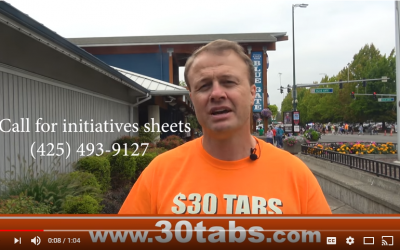 $11 million spent to get other 3 initiatives on the ballot.  How much for our $30 Tabs Initiative?  $700K.  We’ll make it for 1/5 the cost.  Why?
