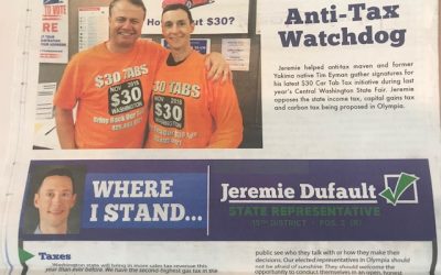 High point for me @ Yakima Fair on Saturday:  House GOP candidate looks like a future start — you won’t believe the mailer he’s sent out to voters