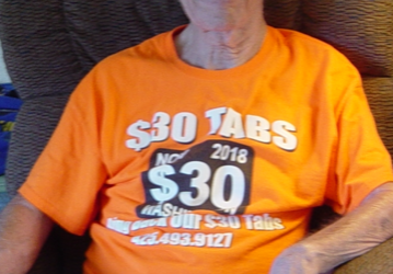 THIS SHOULD INSPIRE EVERYONE:  88 years young super-supporter Bob Henkel from Tacoma collected and turned in 6500+ signatures for $30 Tabs Initiative — did I mention this amazing, heroic man only has the use of one arm?