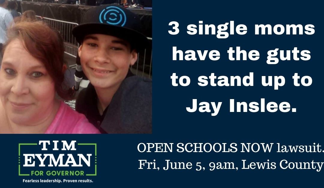 3 single moms have the guts to stand up to Jay Inslee.