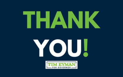 Tim Eyman thanks everyone for all their love, help, & support. Video & pics & excerpts from last night’s speech.